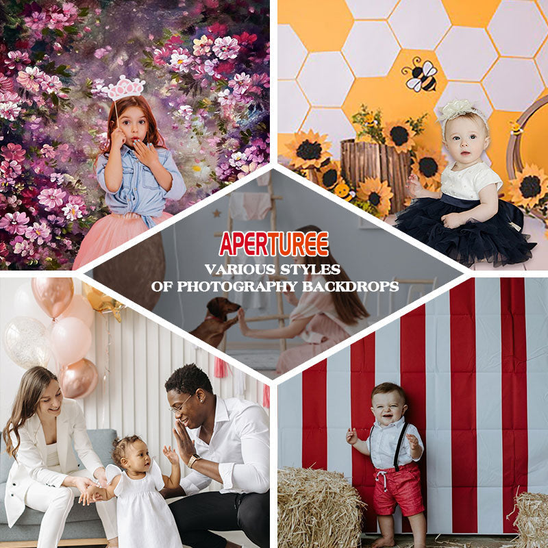 Deep Grain Wall Yellow Flower Backdrop For Photos